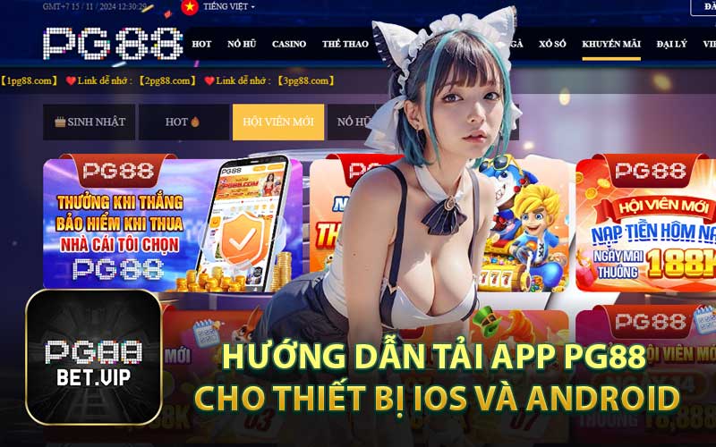 Hướng Dẫn Tải App PG88 Cho Thiết Bị IOS Và Android